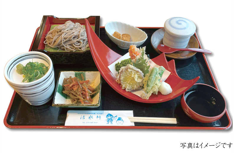 “Yume-soba”buckwheat noodles & “Tempura”