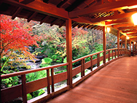 Roofed corridor in the Garden of the Lord's residence