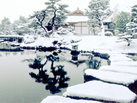 Stepping-stones in the Garden of the Lord's residence