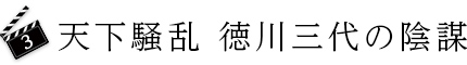 3.天下騒乱 徳川三代の陰謀